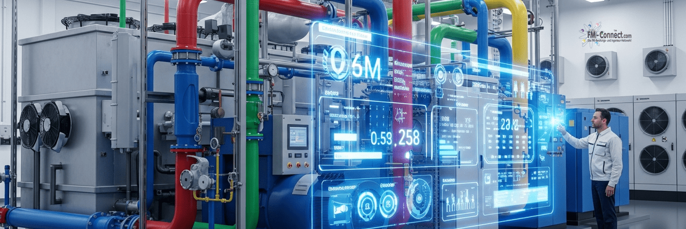 Anlagenbetrieb und Energie für effiziente Gebäudetechnik im Büro
