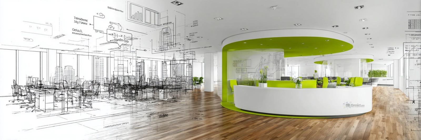 Büroplanung & Arbeitsplatzgestaltung für Büroflächen und Bürokonzepte im Facility Management