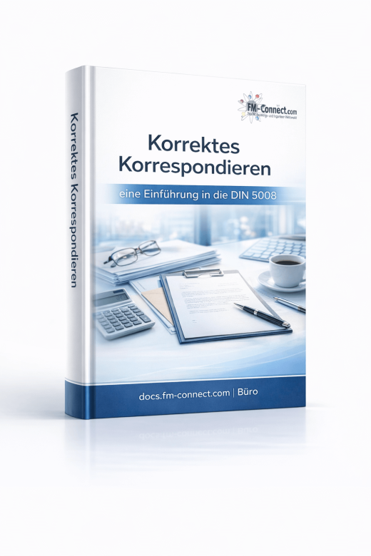 Korrektes Korrespondieren im Facility Management. Schriftverkehr Kommunikation Cover 